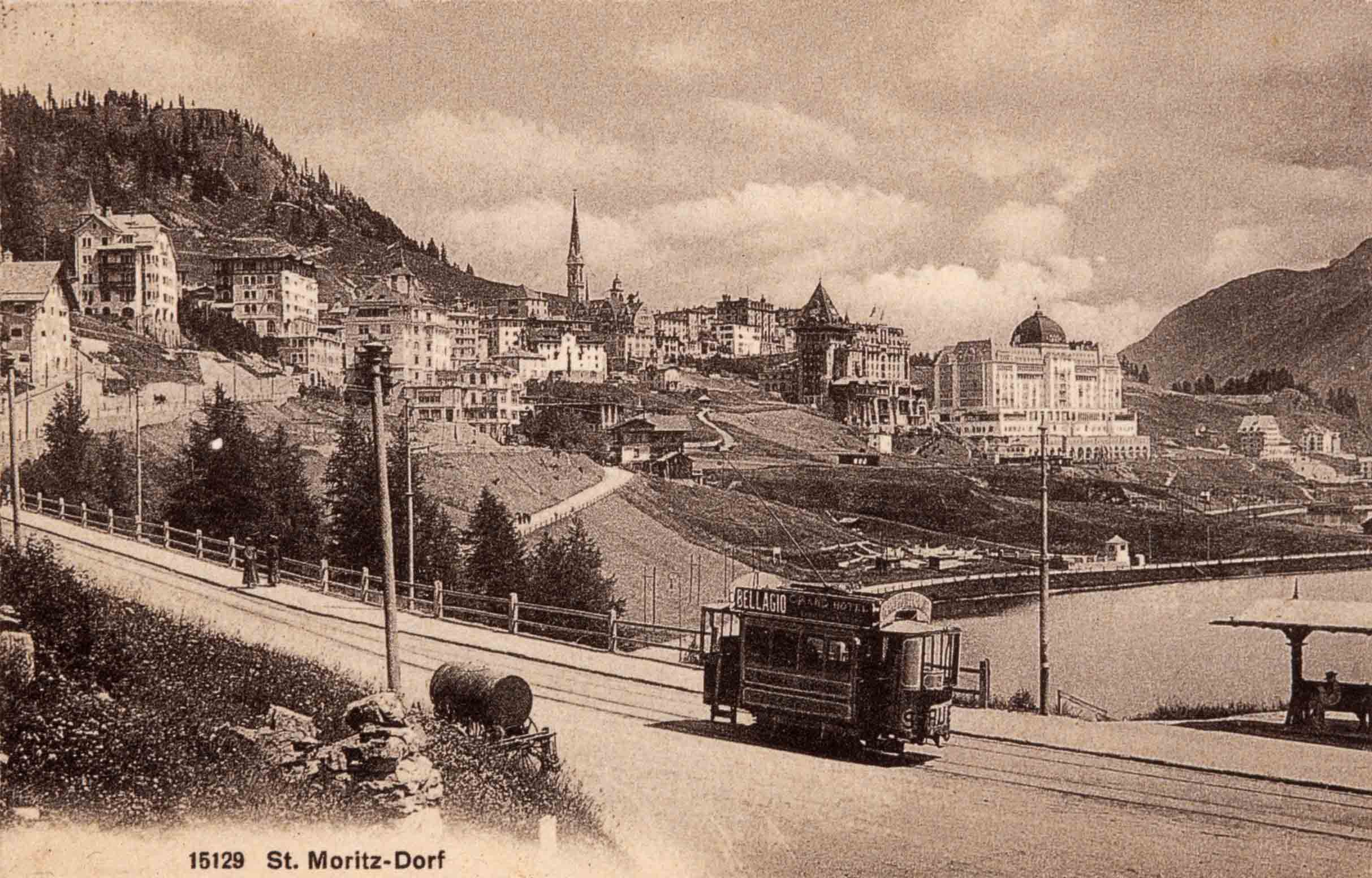 Strassenbahn um 1910