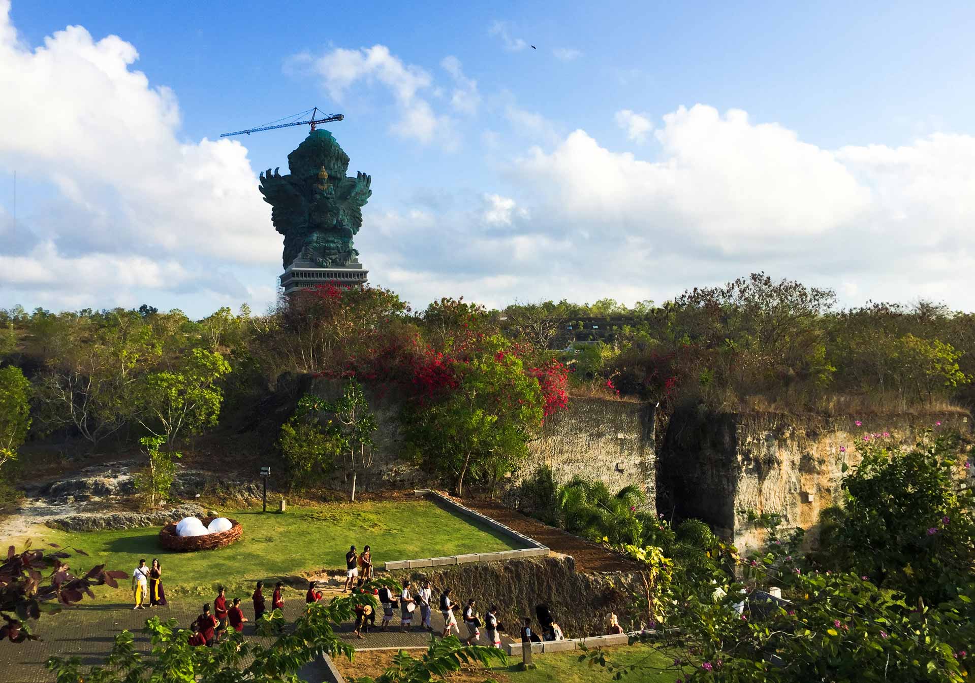 GWK Statue Panorama