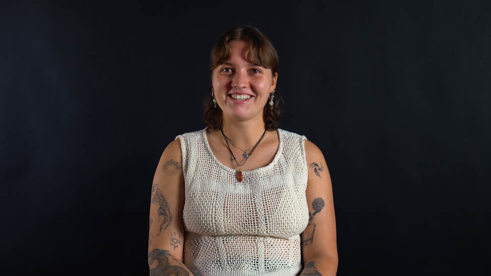 Portrait Marina lachend